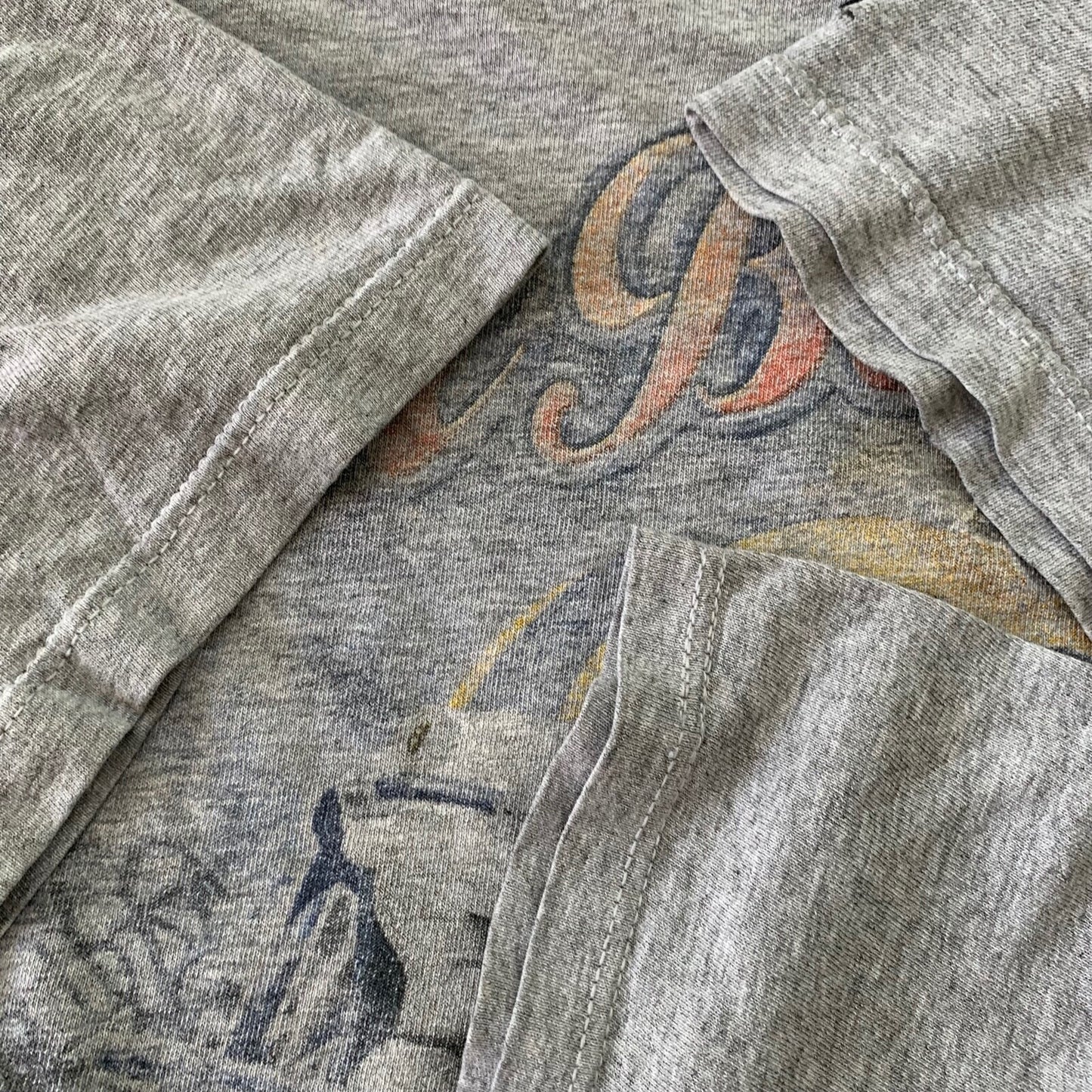 Super Bowl 1999 Vintage T Shirt Starter NFC St Luis Rams Thrashed Rap Football