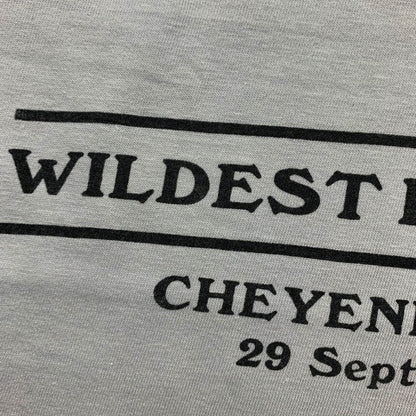 Vintage Nike T Shirt USA Rare 1984 Running LS 80s Zebra Wild Race Cheyenne Zoo