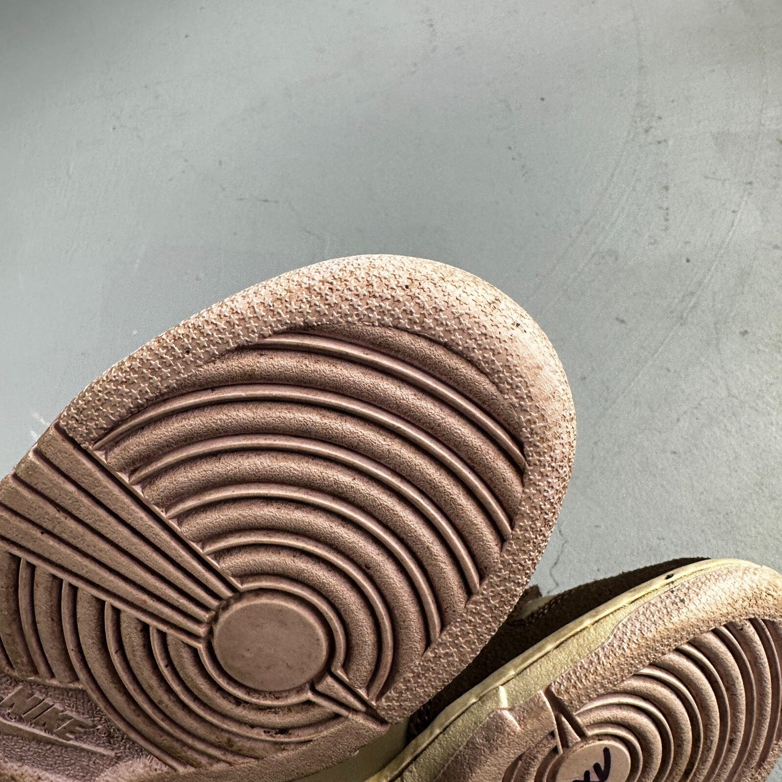 Nike Dunk Low 2007 GS Chino Metallic Gold Rare 309601-271 Brown Purple  5Y W 6.5