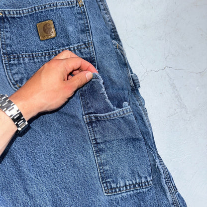 Carhartt B171 B13 DST Carpenter Jeans Relaxed Faded Pants 36x34 Lot of 3