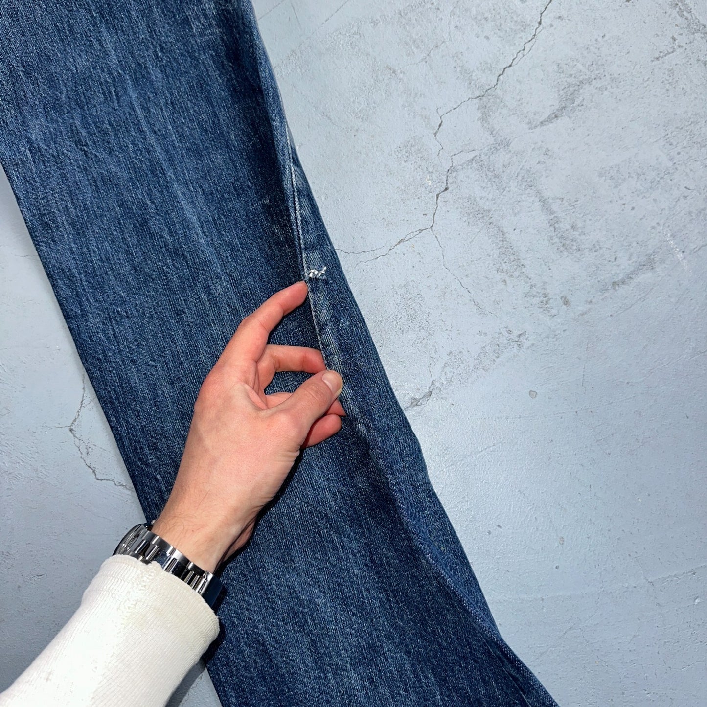 Levis 501 Vintage 90s XX Straight Leg Jeans Y2K Med Wash 33x36 Act 32x34