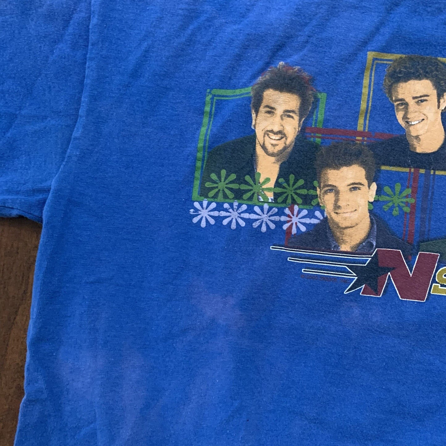 VTG 1999 NSYNC Band Tour Tee Shirt Winterland Concert Justin Timberlake 90s Rap