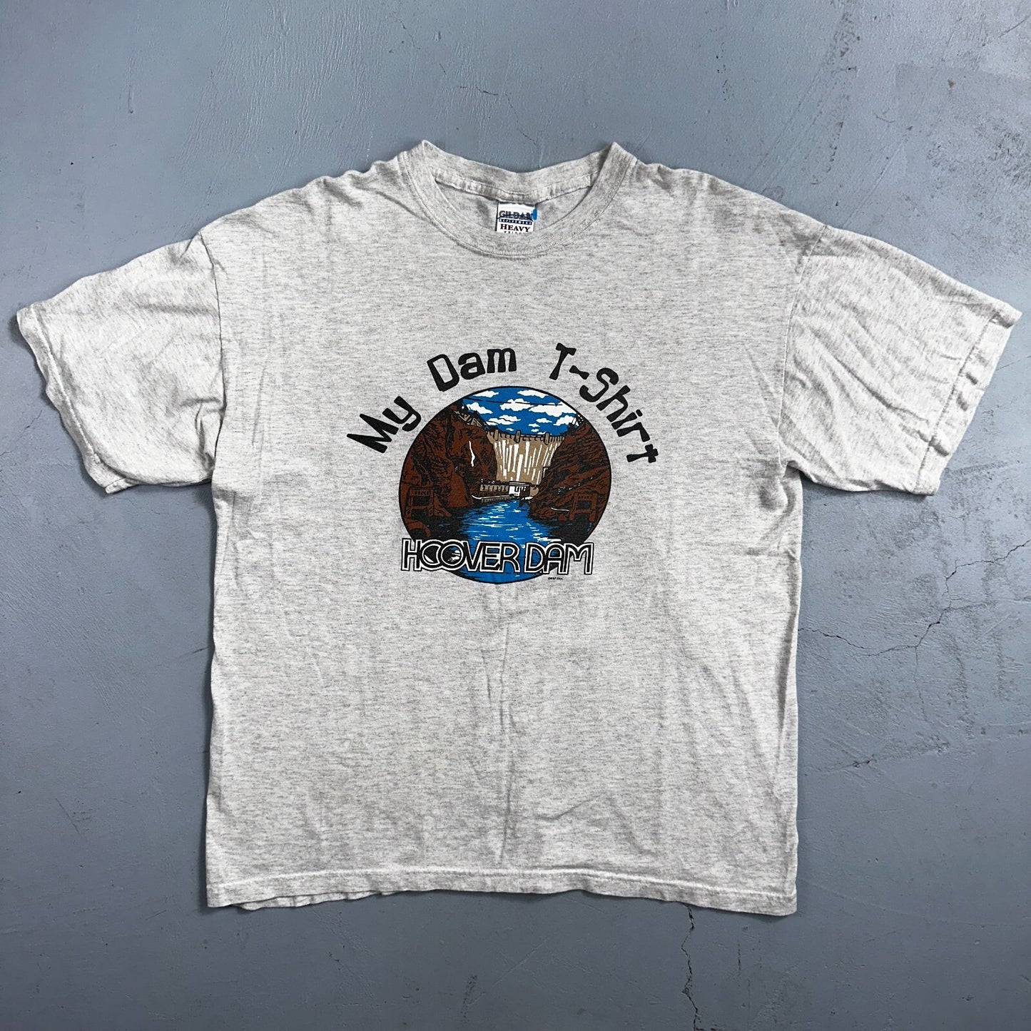 My Dam Tee Funny Hoover Dam VTG T Shirt Colorado Y2K 2000s Humor Joke Laugh