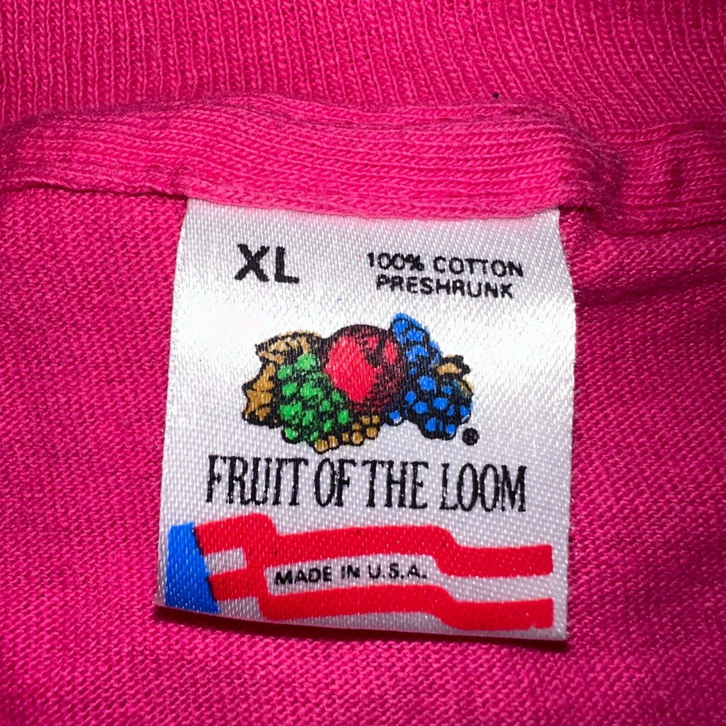 Hot August Nights XL VTG T Shirt Pink USA Cars Reno Driving Music Graphic