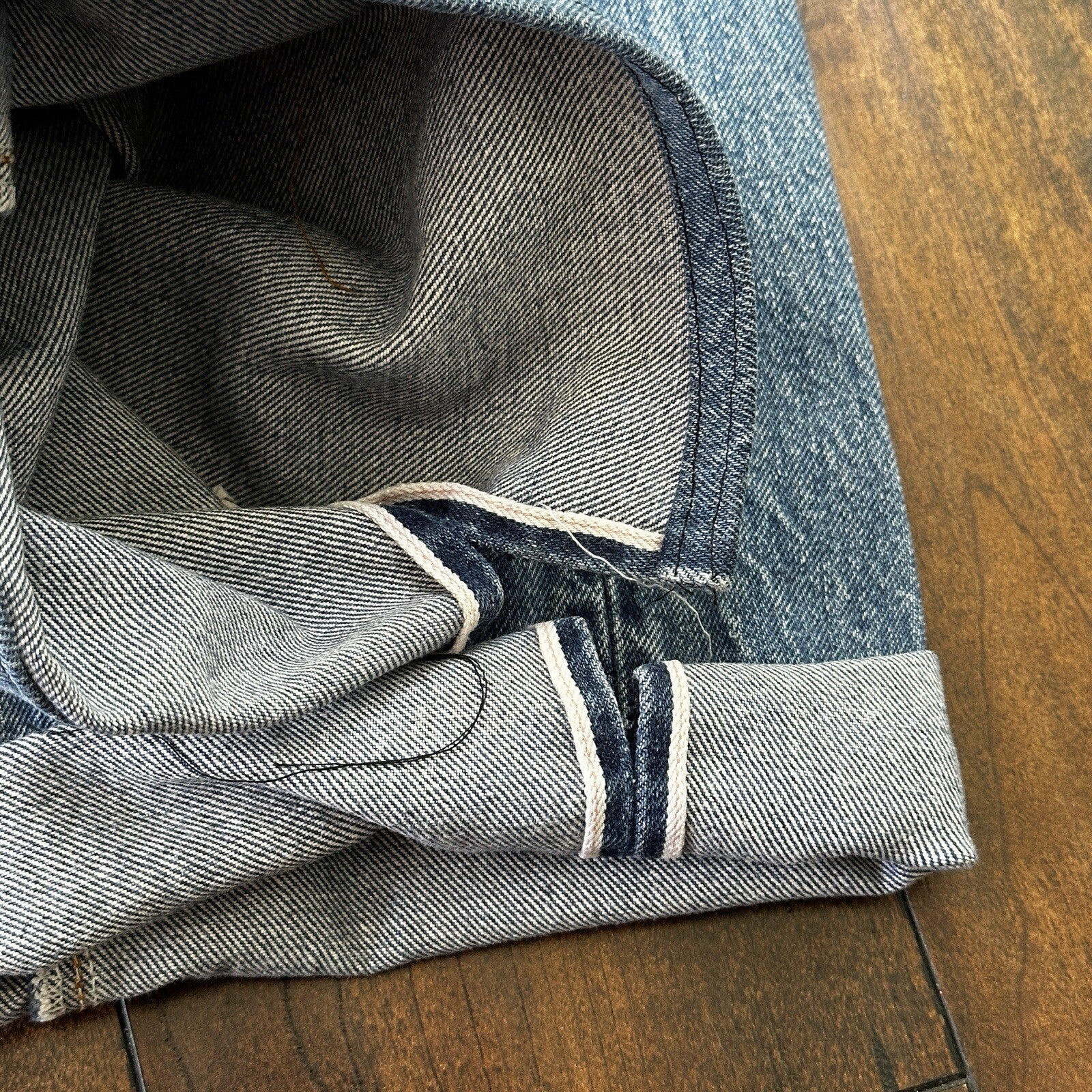 Levis Vintage 80s Redline Selvedge USA 501 XX Jeans 66 70s Light 32x36 Act 29x30