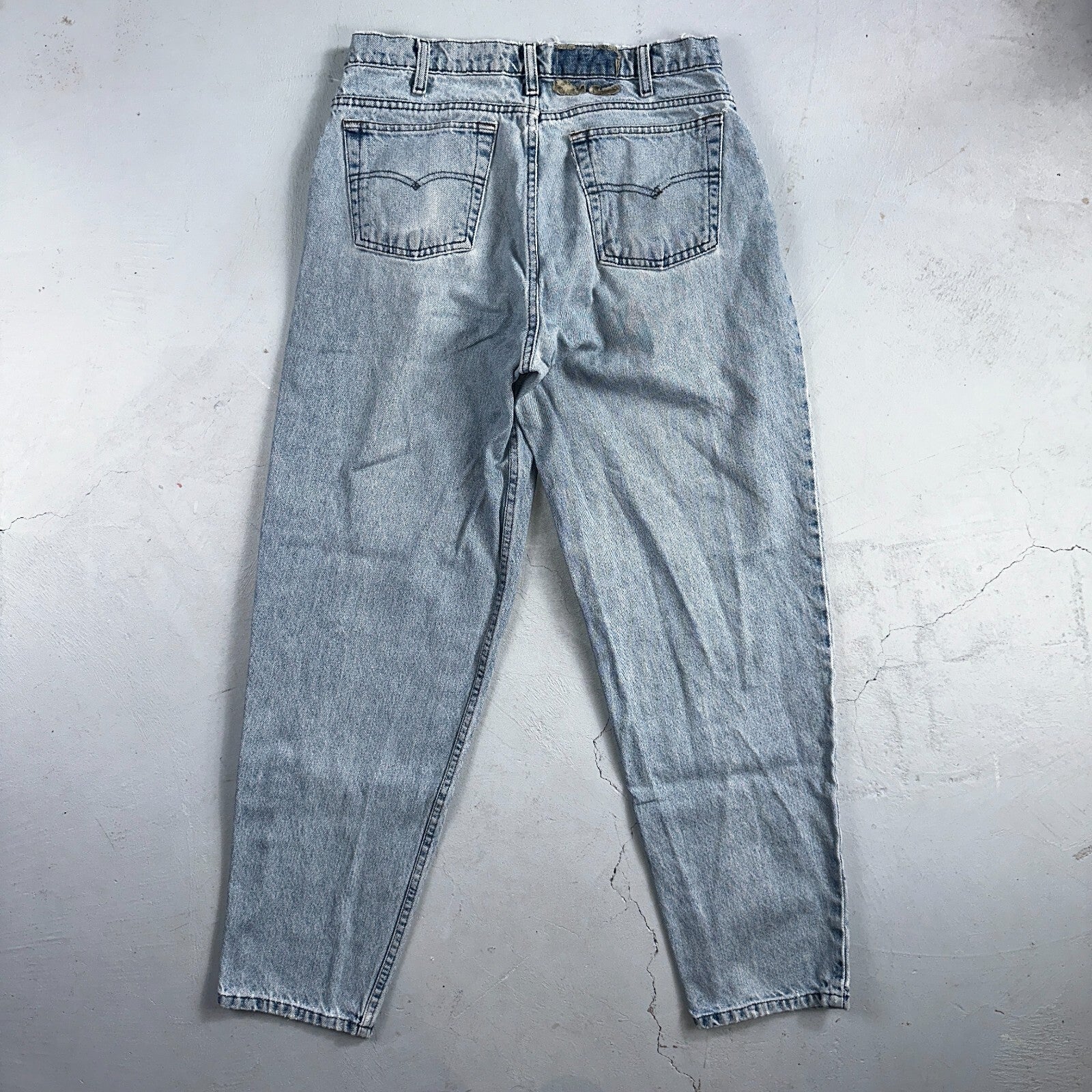 Levis Jeans VTG Mens 32x30 Silver Tab Loose Y2K Light Wash 90s Grunge Act 30x29
