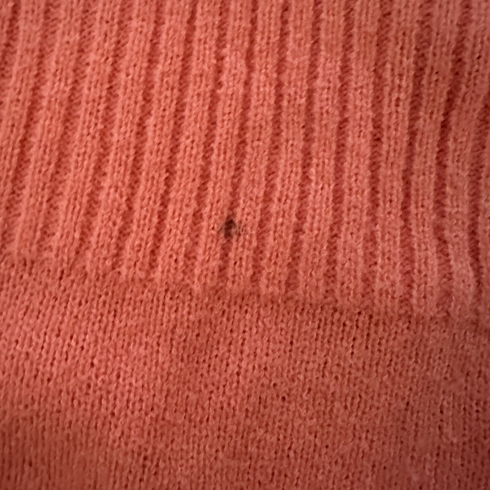 Vintage USA Rockabilly Womens Shirt Terry Cloth Orange Tank Shirt 70s 80s Cut