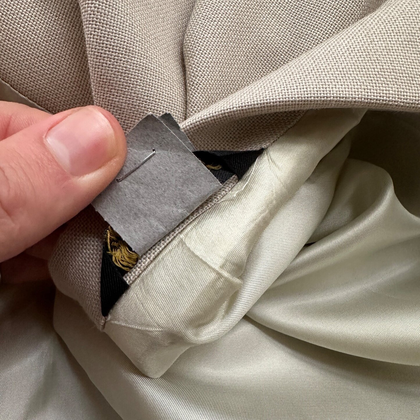 VTG Union Sport Coat Mens 42 Johnson Blazer Button Cricketer 70s 1970s Tan