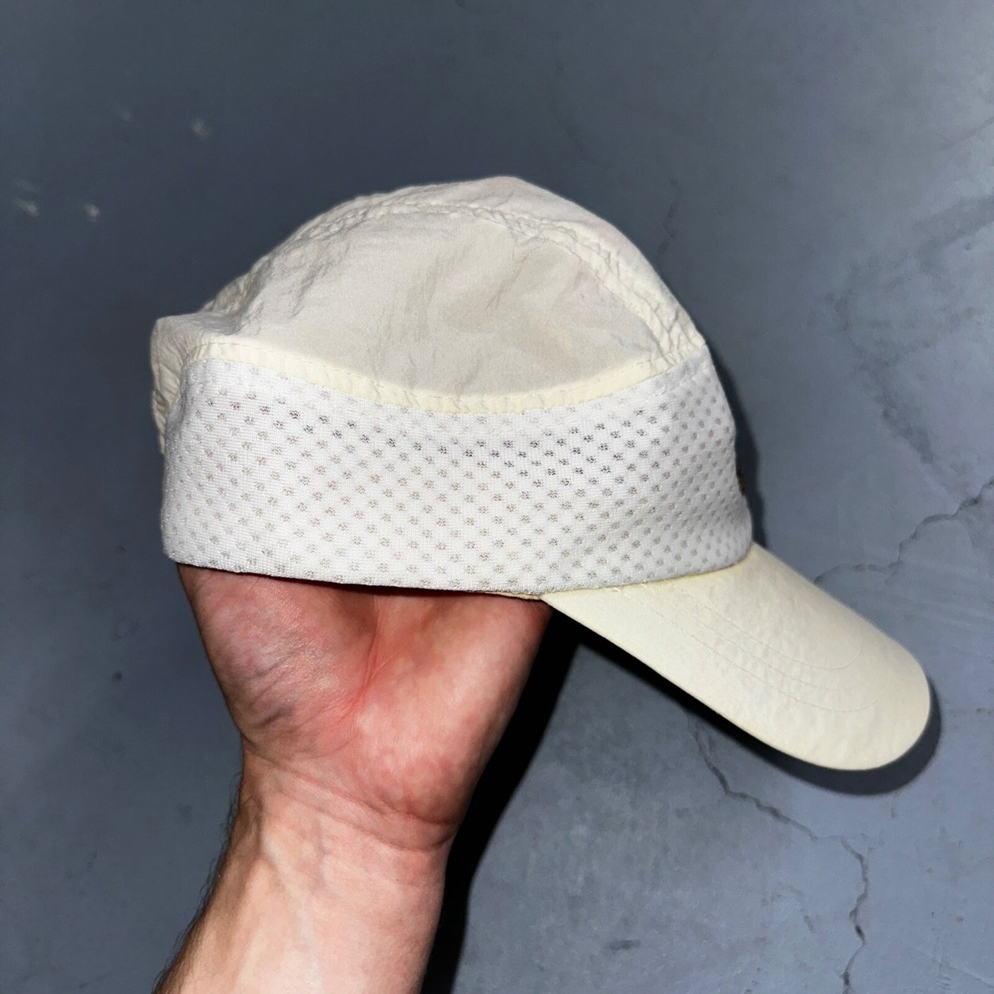 Nike Vintage Hat Cap Strap Back Swoosh Mesh Panel Tailwind Mens 90s Air Max