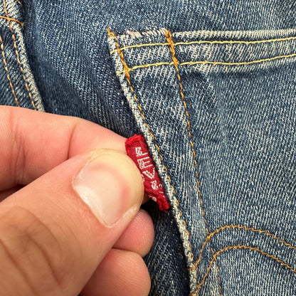 Vintage LEVIS 501XX Jeans Big E 1960s Denim Redline Selvedge 25x29 USA 60s 505