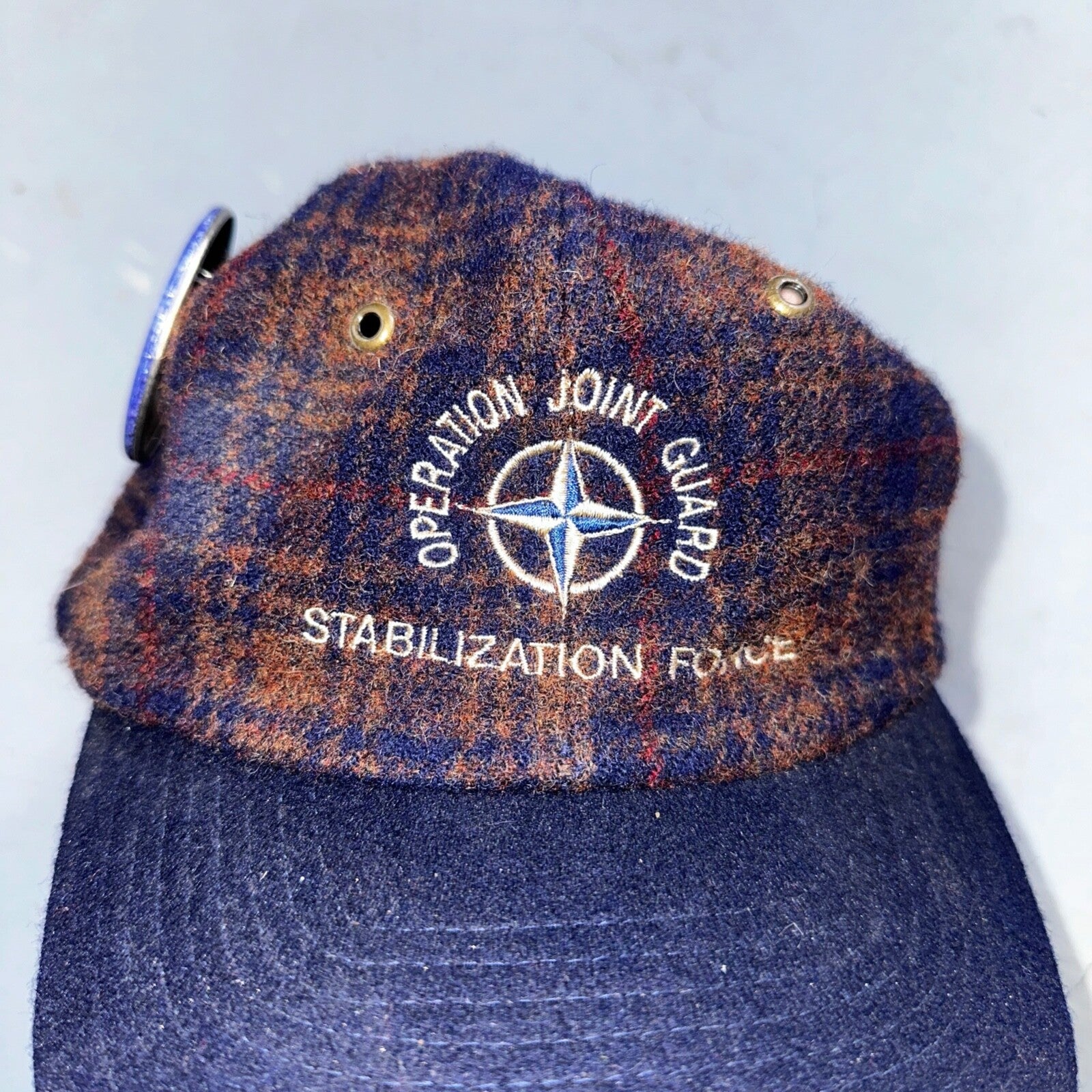 Operational Joint Guard VTG Hat Cap Snapback Stabilization Force Wool Military