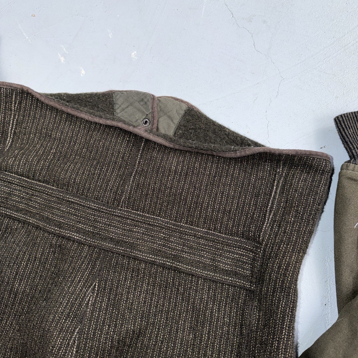 RRL Double RL Ralph Lauren Browns Beach Knit Jacket Black Gray Snap Size Small