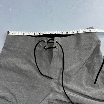 Lululemon Board Shorts Mens 34 Gray Swim Trunks Current State 7” Inseam Casual