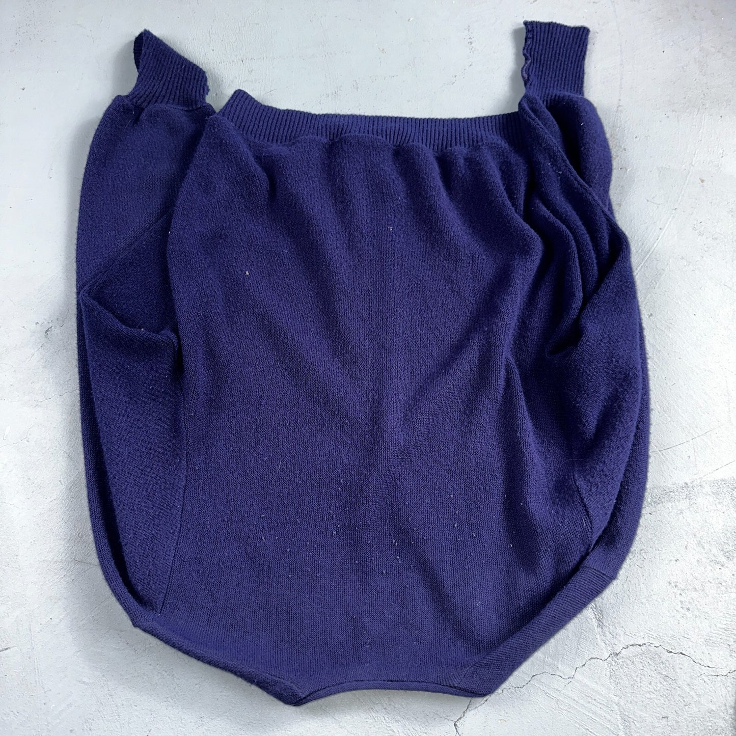 Vintage 80s JCPenney Acrylic Cardigan Sweater Men’s Size M Blue Penneys 1980s