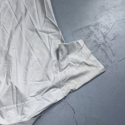 1973 US Army Vietnam War Men Blue Button Long Sleeve Shirt 16 DSA-100 1970s 70s