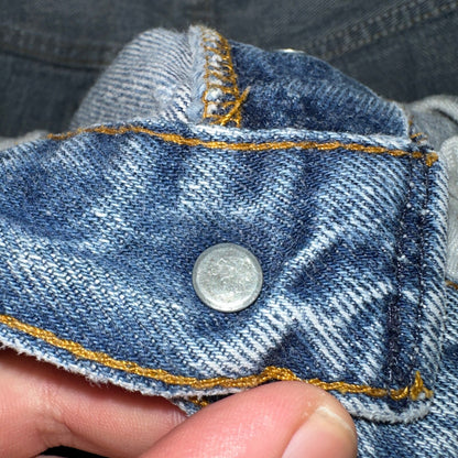 Levis 501 Vintage 80s USA XX Straight Leg Jeans Blue Light Wash Act 31x32
