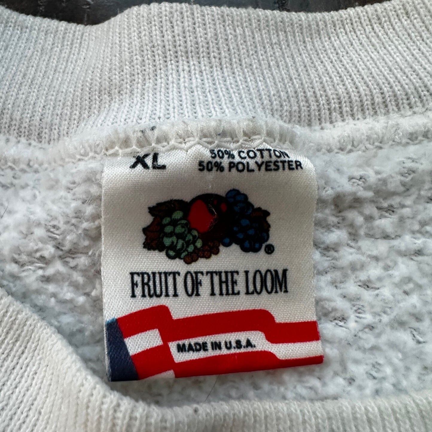 VTG Anaheim Crewneck Sweatshirt 1980s Post Op Hospital Paint Splatter Graphic