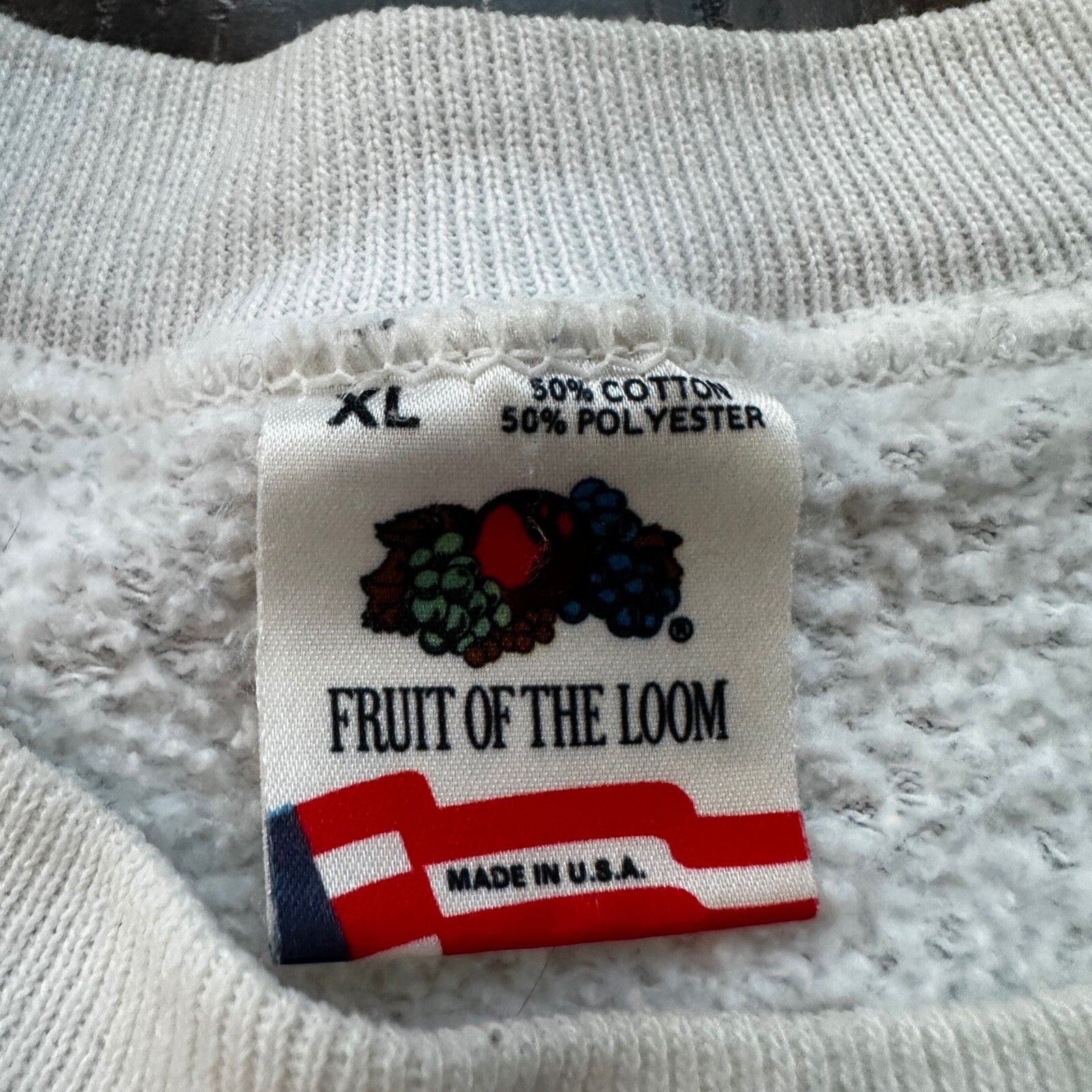 VTG Anaheim Crewneck Sweatshirt 1980s Post Op Hospital Paint Splatter Graphic