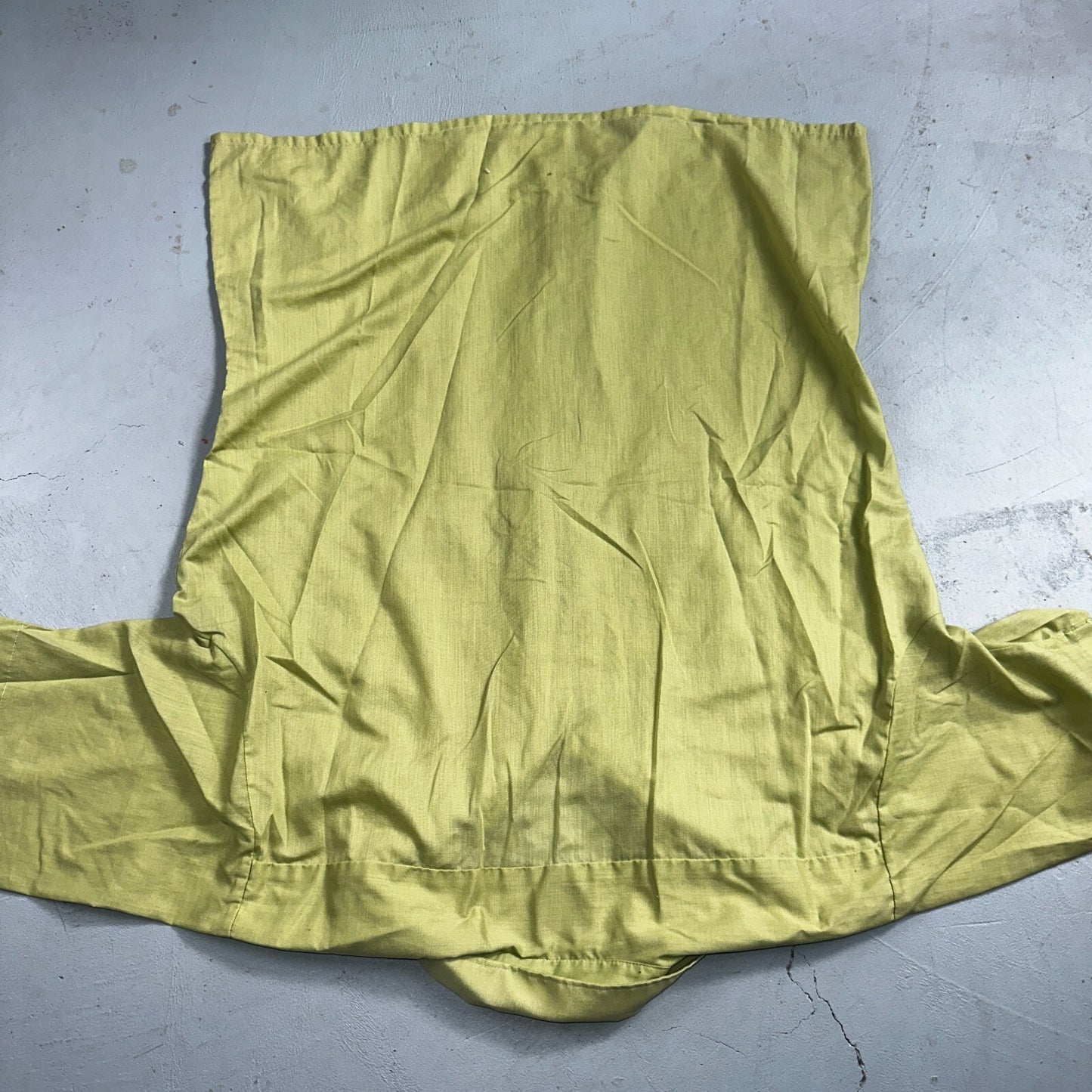 1960s Arrow Green Short Sleeve Button Down Shirt Rockabilly Sanforized Dacron