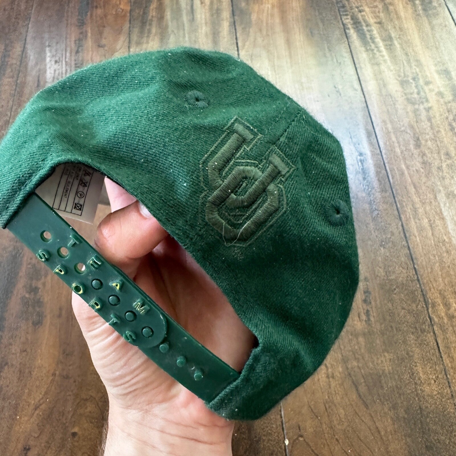 Oregon Nike Swoosh Vintage Hat Cap Snapback 90s Green Big Embroidery OSU Beavers