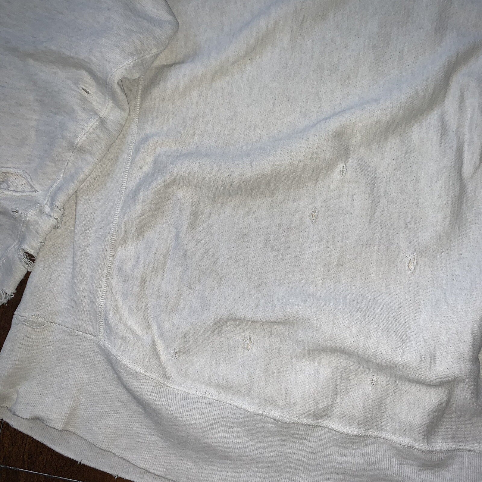 Vintage Champion 1960s True USA Reverse Weave Sweatshirt Gray Basic Crewneck 60s