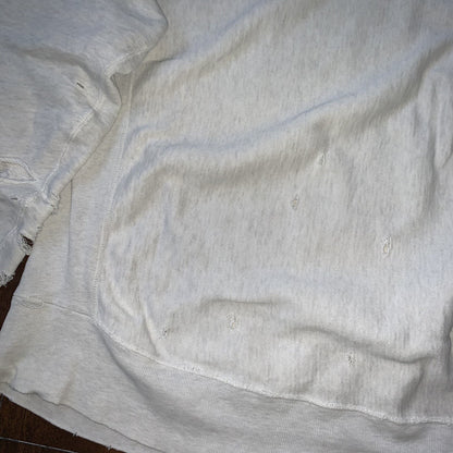 Vintage Champion 1960s True USA Reverse Weave Sweatshirt Gray Basic Crewneck 60s