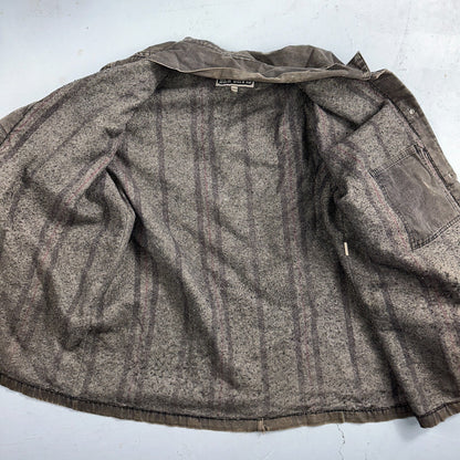 Ben Davis Jacket VTG 90s Canvas Blanket Lined Chore Workwear USA 3XL Detroit