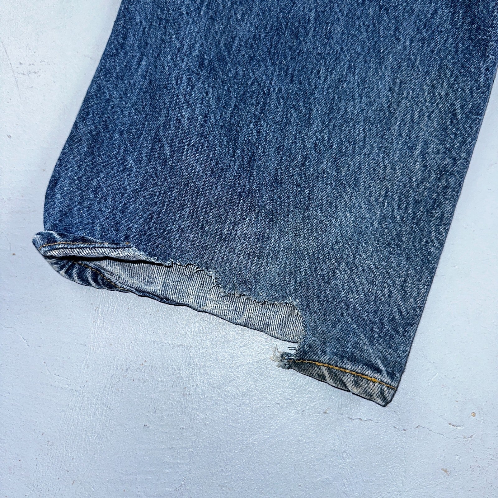 Levis 501 Vintage 90s USA XX Straight Leg Jeans Blue Med Wash 40x30 Act 38x30