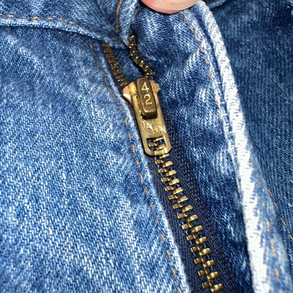 Levis 684 Vintage 70s USA Orange Tab Bootcut Flare Blue Bell Bottom Jeans 34x32