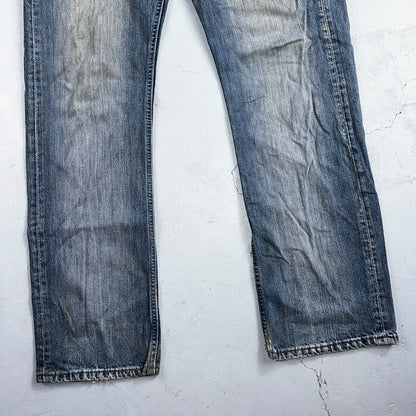 Levis 501 Vintage Y2K XX Straight Leg Jeans Blue Med Wash 33x32 Act 33x30