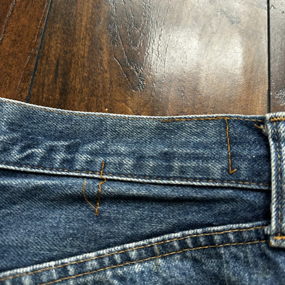 Levis Vintage 80s Redline Selvedge USA 501 XX Jeans 66 70s 32x34 Act 30x26