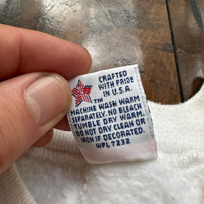 VTG SPU MOM 80s Russell Seattle Pacific University Pullover Sweatshirt Crewneck