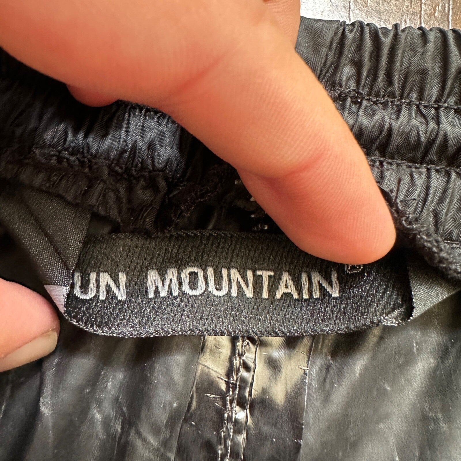 Sun Mountain Pants Womens Size Small Black Nylon Golf Vintage Waterproof