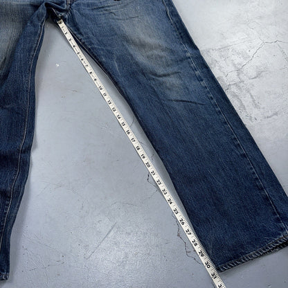 Levis 501 Vintage 80s Redline Selvedge USA XX Jeans Med Wash 42x34 Act 39x31