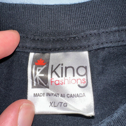 Hooters Beaverton Oregon Long Sleeve Y2K VTG T Shirt Tacky Black PDX Graphic