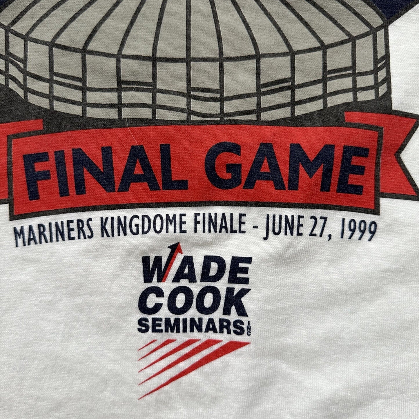 Marines Vs Texas I Was There Vintage T Shirt White 1999 Wade Cook Oregon 90s