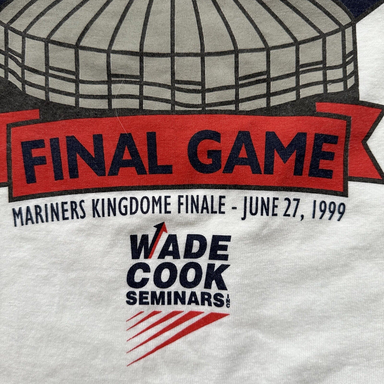 Marines Vs Texas I Was There Vintage T Shirt White 1999 Wade Cook Oregon 90s