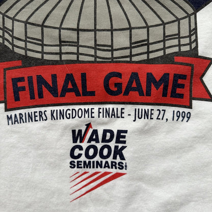 Marines Vs Texas I Was There Vintage T Shirt White 1999 Wade Cook Oregon 90s