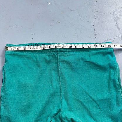 Vintage 90s Lands End Fleece Sweatpants Adult M Green Made In USA Champion