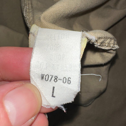 Calvin Klein VTG 90s Jacket Shirt Womens Large Button Trench Military USA Long