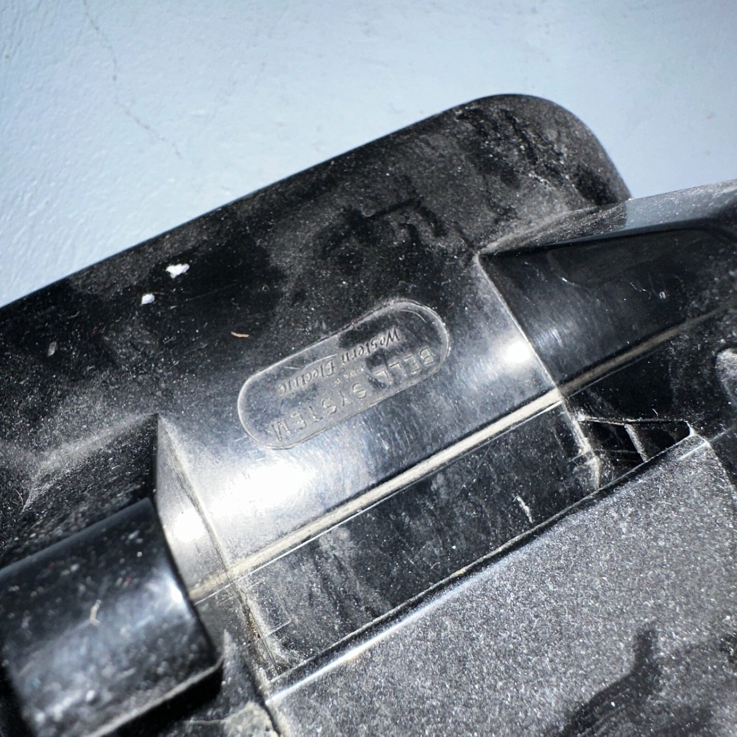 Vintage Bell System Property Push Button Phone Black Western Electric 2500DM