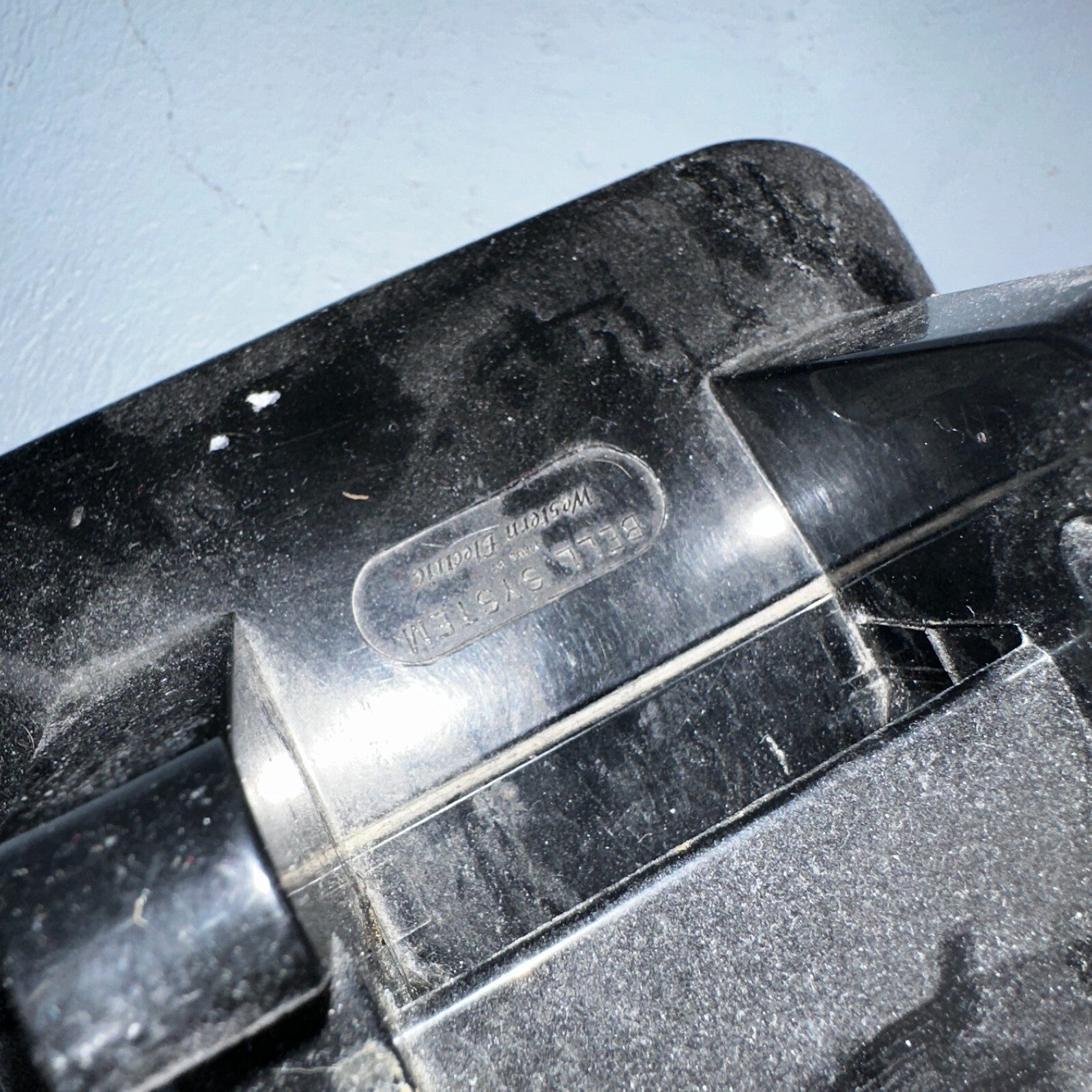 Vintage Bell System Property Push Button Phone Black Western Electric 2500DM