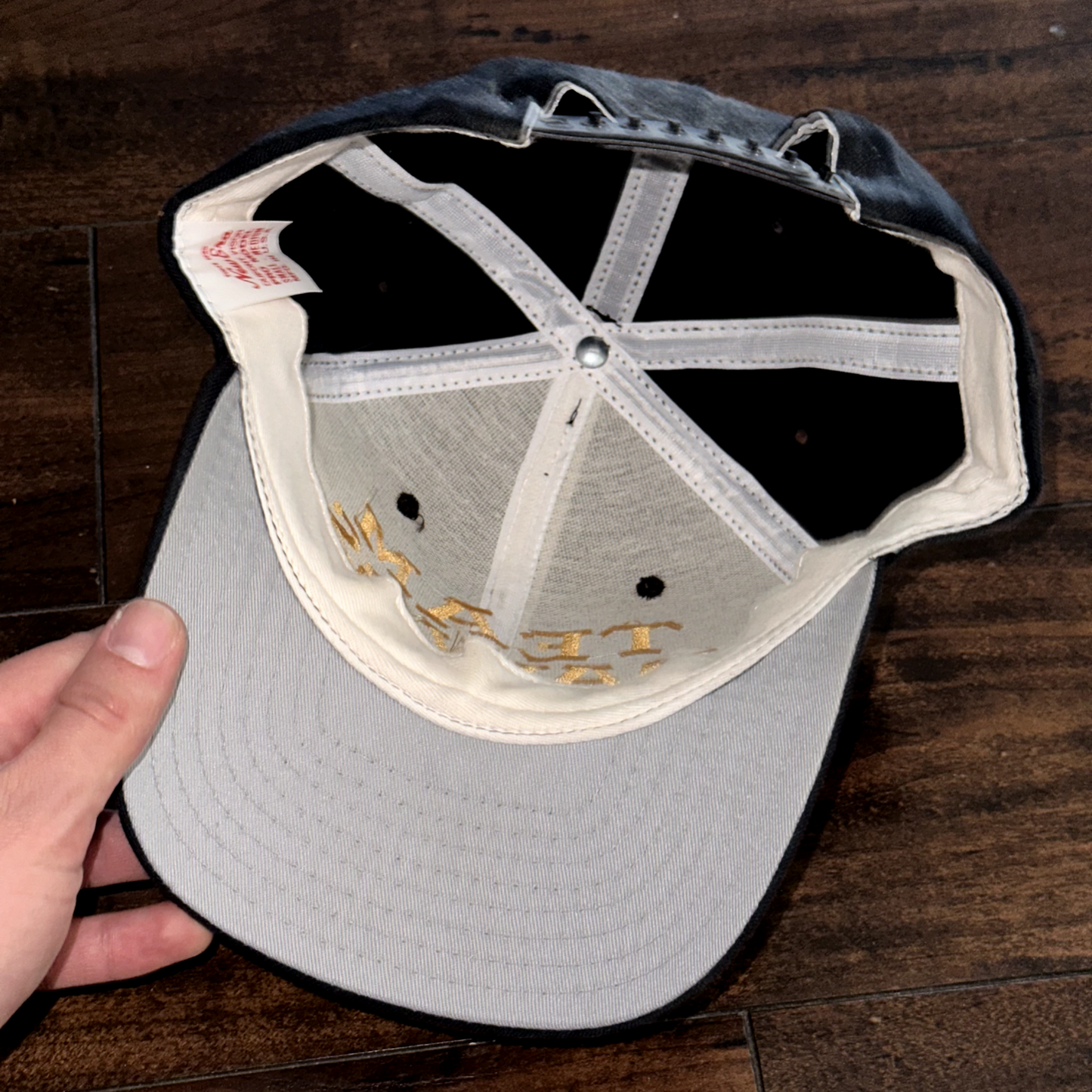 Team Dawgs Vintage Hat Cap Snapback Dogs Funny USA Black New Era Humor Friends