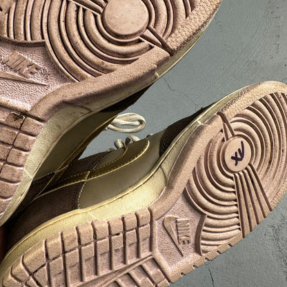 Nike Dunk Low 2007 GS Chino Metallic Gold Rare 309601-271 Brown Purple  5Y W 6.5