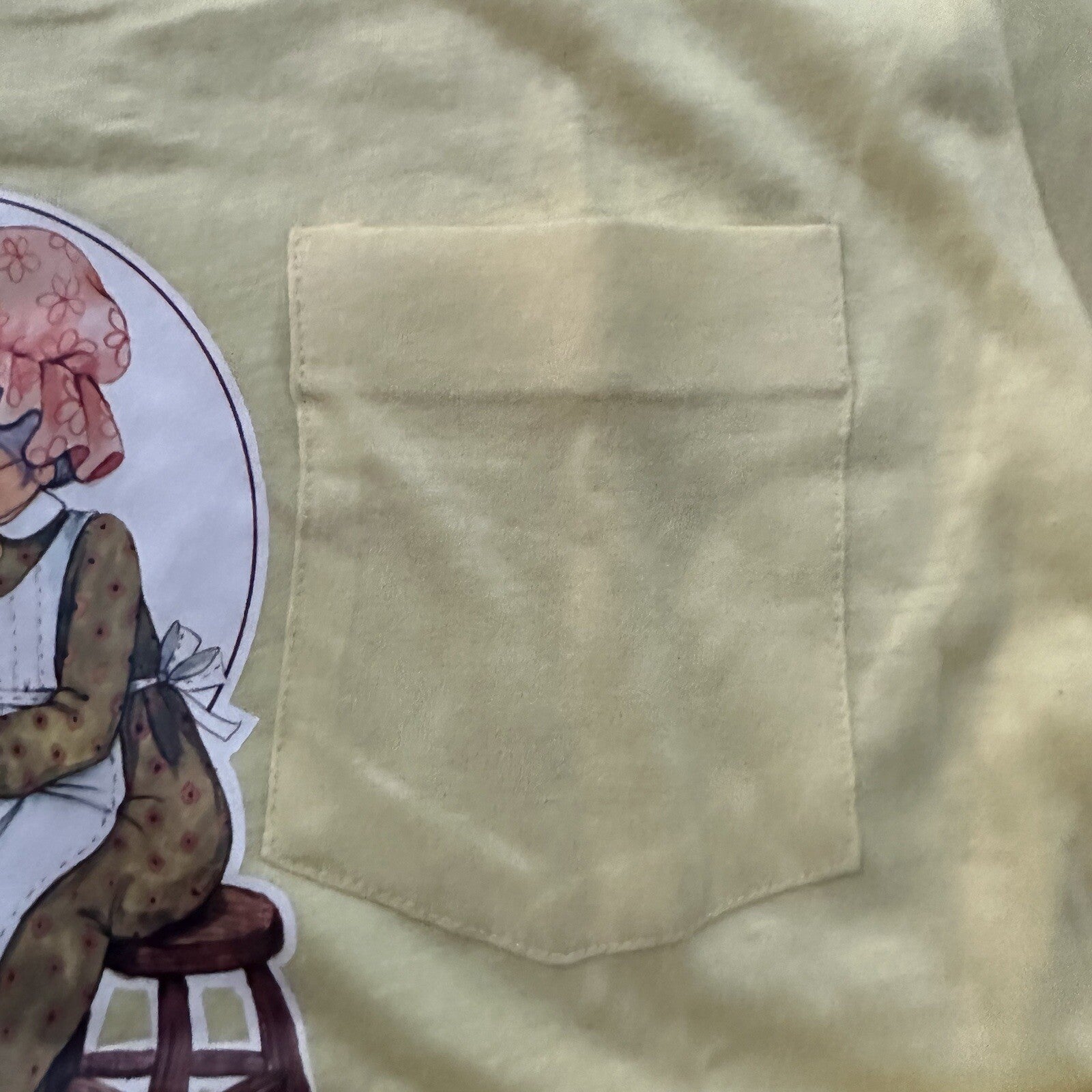 1970s I Love Nana Grandma Vintage T Shirt 70s Iron On Transfer Small 80s Cute