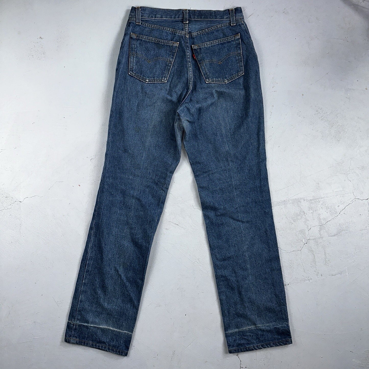 Levis 501 Vintage 80s USA XX Straight Leg Jeans Blue Med Wash High Rise 29x32