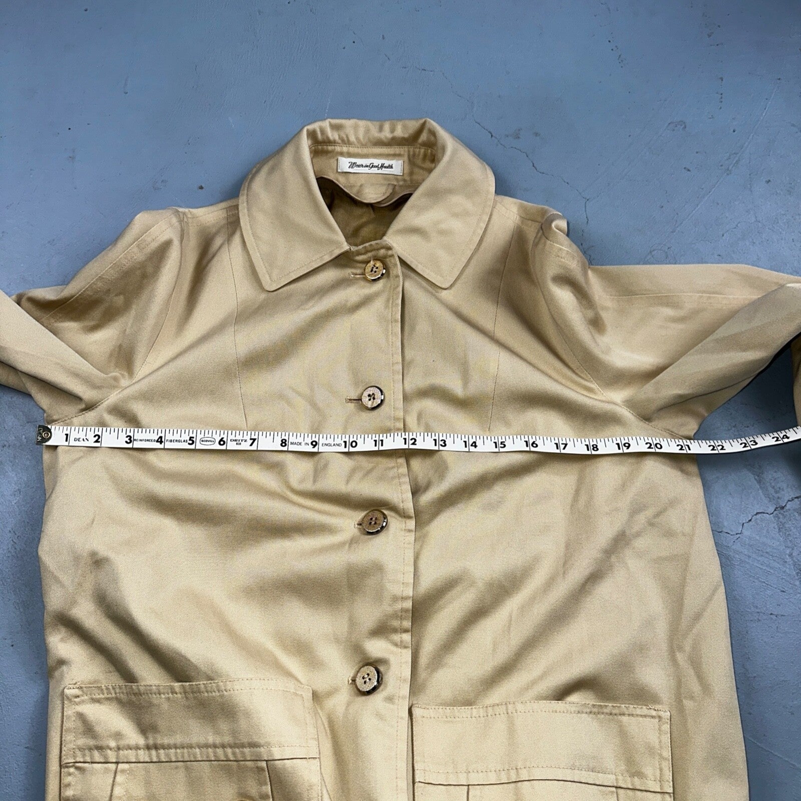 Misty Harbor Any Weather Coat Women’s Size 16 Reg Beige VTG 70s