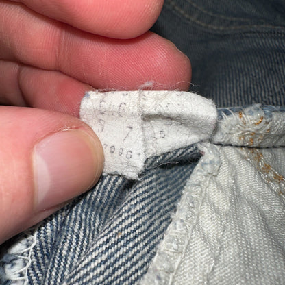 Levis 646 Vintage 70s USA Orange Tab Bootcut Flare Blue Bell Bottom Jeans 40x30