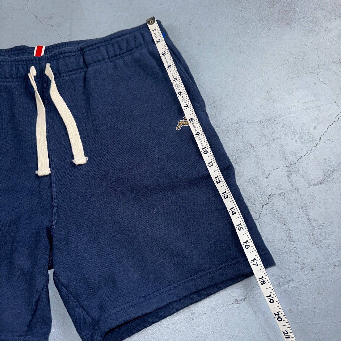 Tracksmith Men’s Trackhouse Post Run Heavyweight Fleece Lined Sweat Shorts Large