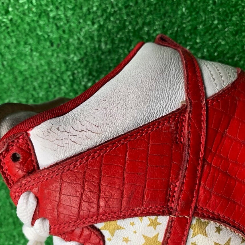 2003 Nike Supreme Dunk High Pro SB Stars Low Red Box Logo 307385-161 9 VTG  